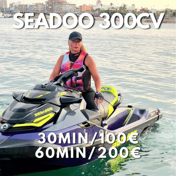 Moto de Agua SEEDOO – 300CV/30min